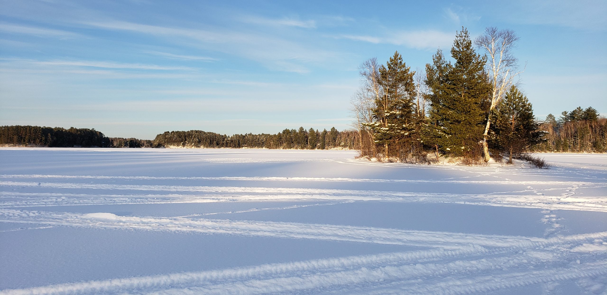 Sunny Island Dream Spider Lake looking towards the narrows